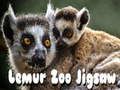 Žaidimas Lemūro zoologijos sodo dėlionė  internete