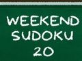 Žaidimas Savaitgalio Sudoku 20  internete