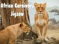 Žaidimas Afrikos mėsėdžių dėlionė  internete