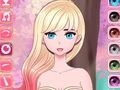 Žaidimas Anime princesės madingas makiažas  internete