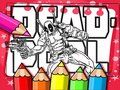 Žaidimas Deadpool spalvinimo knyga  internete