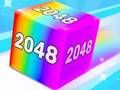 Žaidimas Grandinės kubas: 2048 Sujungti  internete