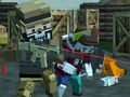 Žaidimas „Crazy Pixel Apocalypse 3 Zombie 2022“.  internete