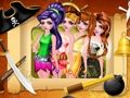 Žaidimas Piratų mergaičių lobių paieška  internete