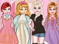 Žaidimas Princesės popierinės lėlės stilius  internete