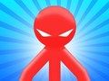 Žaidimas „Red Stickman vs Monster“ mokykla internete