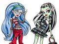 Žaidimas „Monster High“ spalvinimo knyga  internete