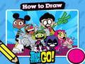 Žaidimas Populiariausia piešti „Teen Titans Go“!  internete