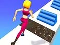 Žaidimas Mergaitė bėga grožio 3D internete
