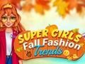 Žaidimas Super Girls rudens mados tendencijos  internete