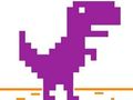 Žaidimas Violetinis Dino bėgimas  internete