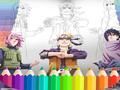 Žaidimas Naruto Shippuden spalvinimo knyga internete Žaidimas Naruto Shippuden spalvinimo knyga internete