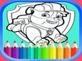 Žaidimas PAW Patrol spalvinimo knyga internete Žaidimas PAW Patrol spalvinimo knyga internete