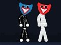 Žaidimas Stickman Huggy Creepy Holiday  internete