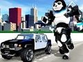 Žaidimas Policijos robotas panda  internete