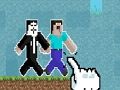 Žaidimas „Noob vs Hacker 2“ žaidėjas internete