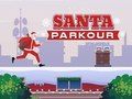 Žaidimas „Santa parkour“ internete