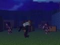 Žaidimas „Pixel Zombies“ išgyvenimo „Toonfare“ internete