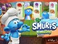 Žaidimas Smurfai gamina maistą  internete