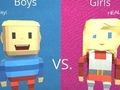 Žaidimas Kogama: „Parkour Girls vs Boys“ internete