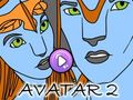 Žaidimas Avatar 2 spalvų knyga  internete