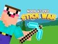 Žaidimas „Noob vs Pro Stick War“ internete Žaidimas „Noob vs Pro Stick War“ internete