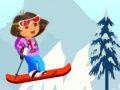 Žaidimas Dora slidinėjimo šuolis internete Žaidimas Dora slidinėjimo šuolis internete