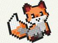 Žaidimas Mezgimas kryželiu  internete
