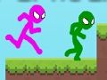 Žaidimas „Stickman Party Parkour“ internete