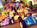 Žaidimas „Crash Team Racing“.  internete