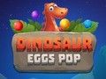 Žaidimas Dinozaurų kiaušinių pop  internete