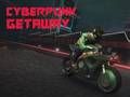 Žaidimas „Cyberpunk Getaway“.  internete