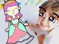 Žaidimas Spalvinimo knyga: princas ir princesė  internete