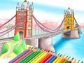 Žaidimas Spalvinimo knyga: Londono tiltas  internete