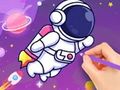 Žaidimas Spalvinimo knyga: Astronautas  internete