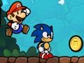 Žaidimas Super Mario ir Sonic internete Žaidimas Super Mario ir Sonic internete