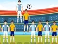 Žaidimas Brazilija Argentina  internete