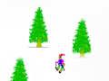 Žaidimas „SkiFree“.  internete