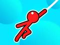 Žaidimas „Stickman Hook“ sūpynės internete