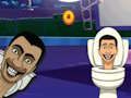 Žaidimas „Skibidi Jump Challenge“.  internete