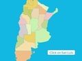 Žaidimas Argentinos provincijos  internete