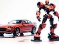 Žaidimas Spalvinimo knyga: Robotas ir automobilis  internete