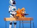 Žaidimas Spalvinimo knyga: robotas ir šuo  internete