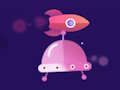 Žaidimas „Rocket Fly“.  internete