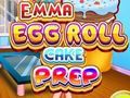 Žaidimas Emma Egg Roll pyrago paruošimas  internete