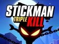 Žaidimas „Stickman Triple Kill“.  internete