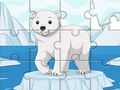 Žaidimas Dėlionė: Baltasis lokys  internete