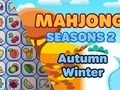 Žaidimas Mahjong Seasons 2 ruduo žiema  internete