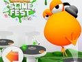 Žaidimas Nickelodeon Slime Fest: praleiskite ritmą  internete