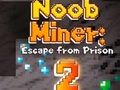 Žaidimas Noob Miner 2: pabėgimas iš kalėjimo  internete